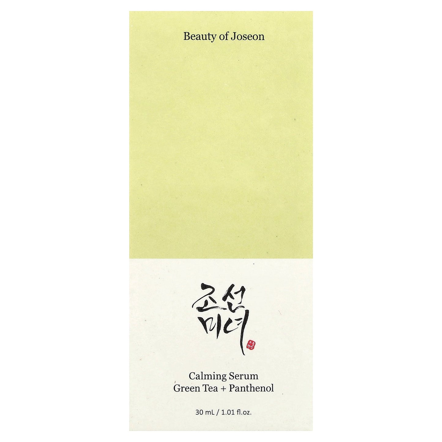 Beauty of Joseon, Calming Serum, Green Tea + Panthenol, 1.01 fl oz (30 ml)