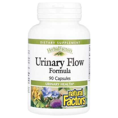 Natural Factors, Herbal Factors®, Urinary Flow Formula, 90 Capsules