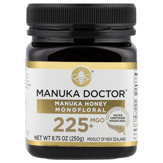 Manuka Doctor, Monofloral Manuka Honey, MGO 225+, 8.75 oz (250 g)