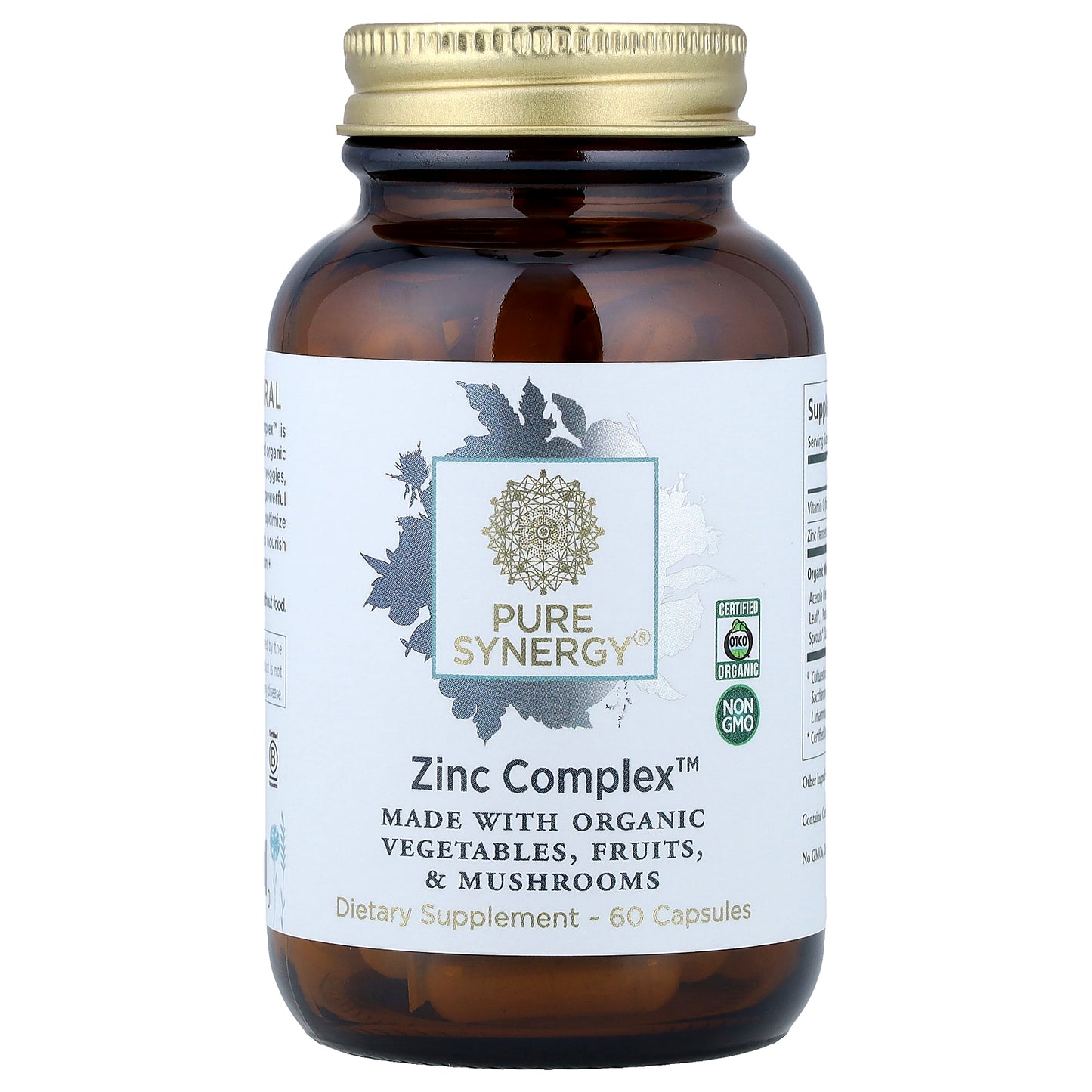 Pure Synergy, Zinc Complex™, 60 Capsules