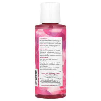 Heritage Store, Rosewater & Glycerin, Hydrating Facial Splash, 4 fl oz (118 ml)