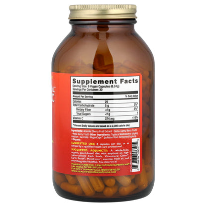 HealthForce Superfoods, Truly Natural™ Vitamin C, 240 Vegan Caps