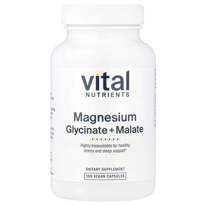 Vital Nutrients, Magnesium, 100 Vegan Capsules (120 mg per Capsule)