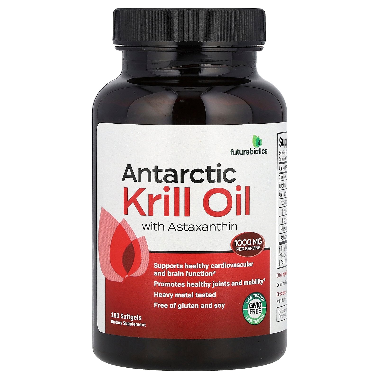 Futurebiotics, Antarctic Krill Oil with Astaxanthin, 180 Softgels