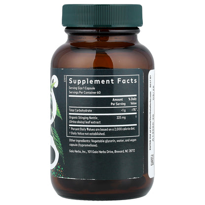 Gaia Herbs, Nettle Leaf, 60 Liquid Phyto-Caps®