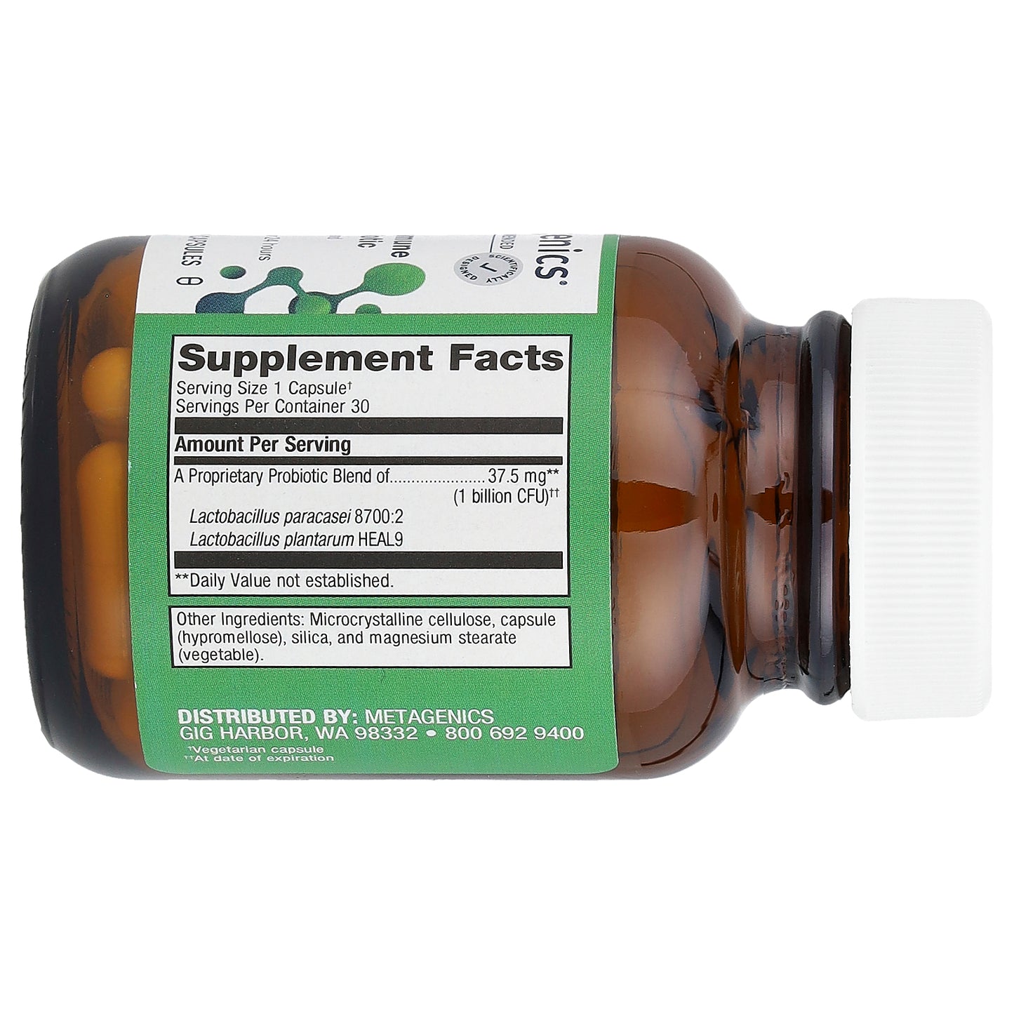 Metagenics, UltraFlora® Immune Booster Probiotic, 30 Capsules