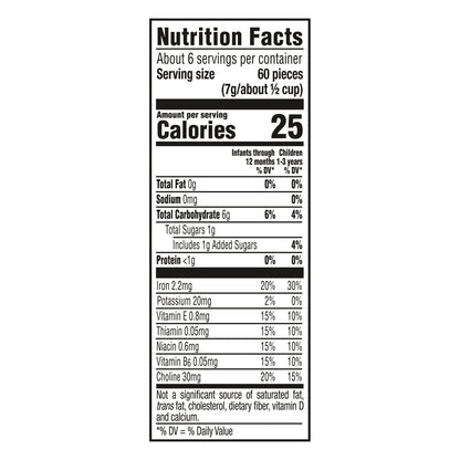 Gerber, Puffs, Puffed Grain Snack, 8+ Months, Strawberry Apple, 1.48 oz (42 g)