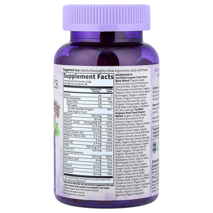 Garden of Life, Organics, Prenatal Multi Gummies, Organic Berry, 120 Vegan Gummy Drops