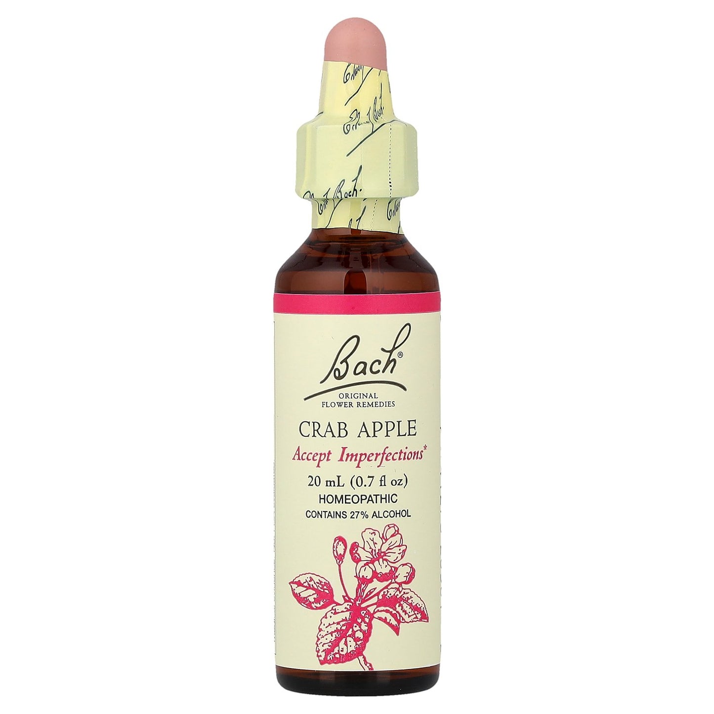 Bach, Original Flower Remedies, Crab Apple, 0.7 fl oz (20 ml)