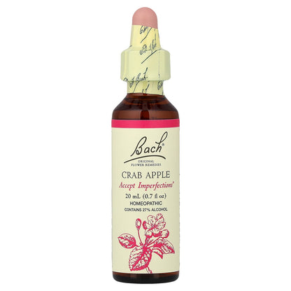 Bach, Original Flower Remedies, Crab Apple, 0.7 fl oz (20 ml)