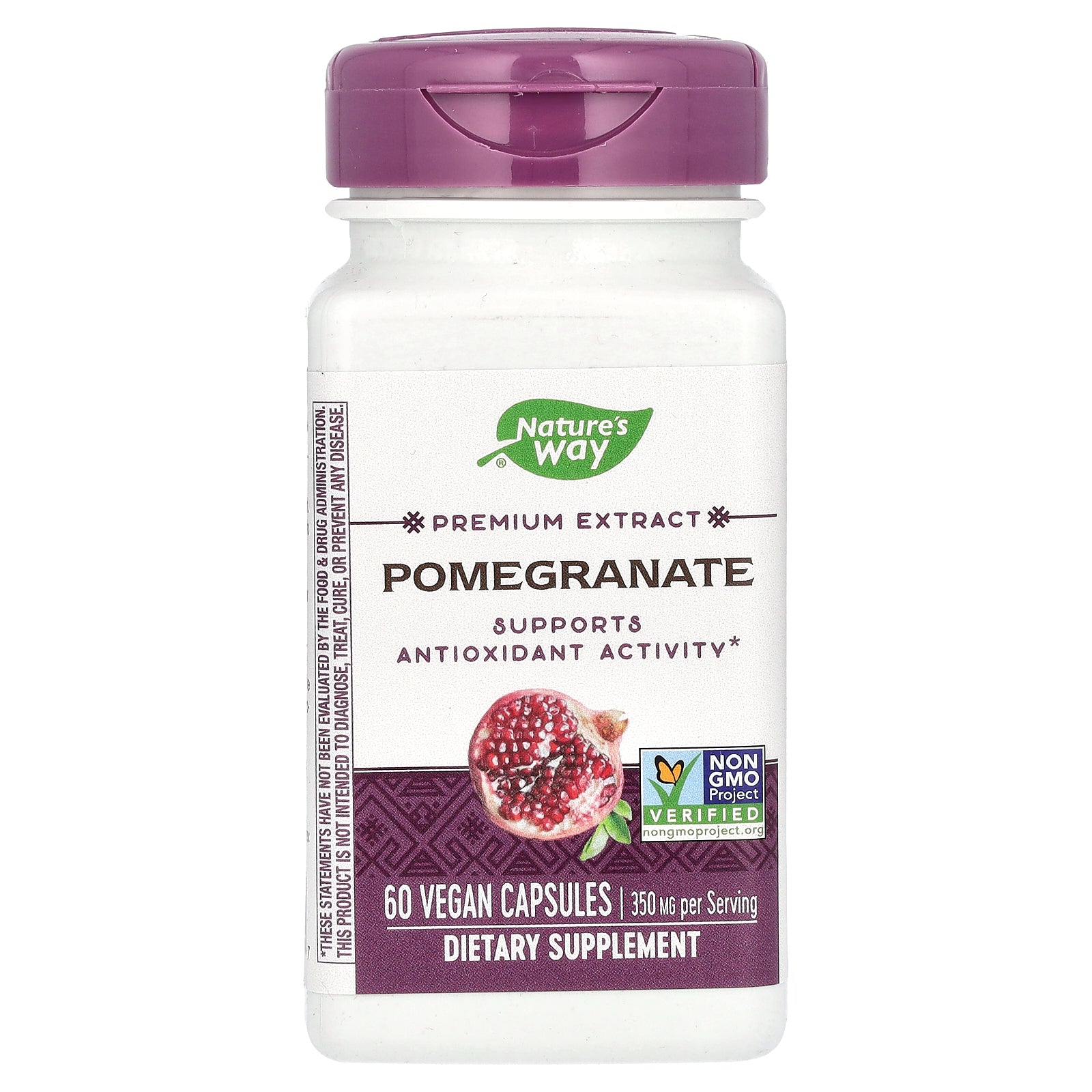 Nature's Way, Pomegranate, 350 mg, 60 Vegan Capsules