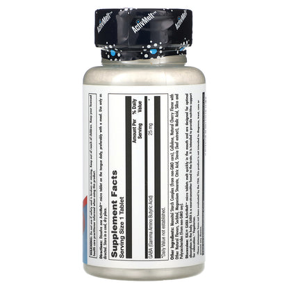 KAL, GABA, Cherry, 25 mg , 120 Micro Tablets