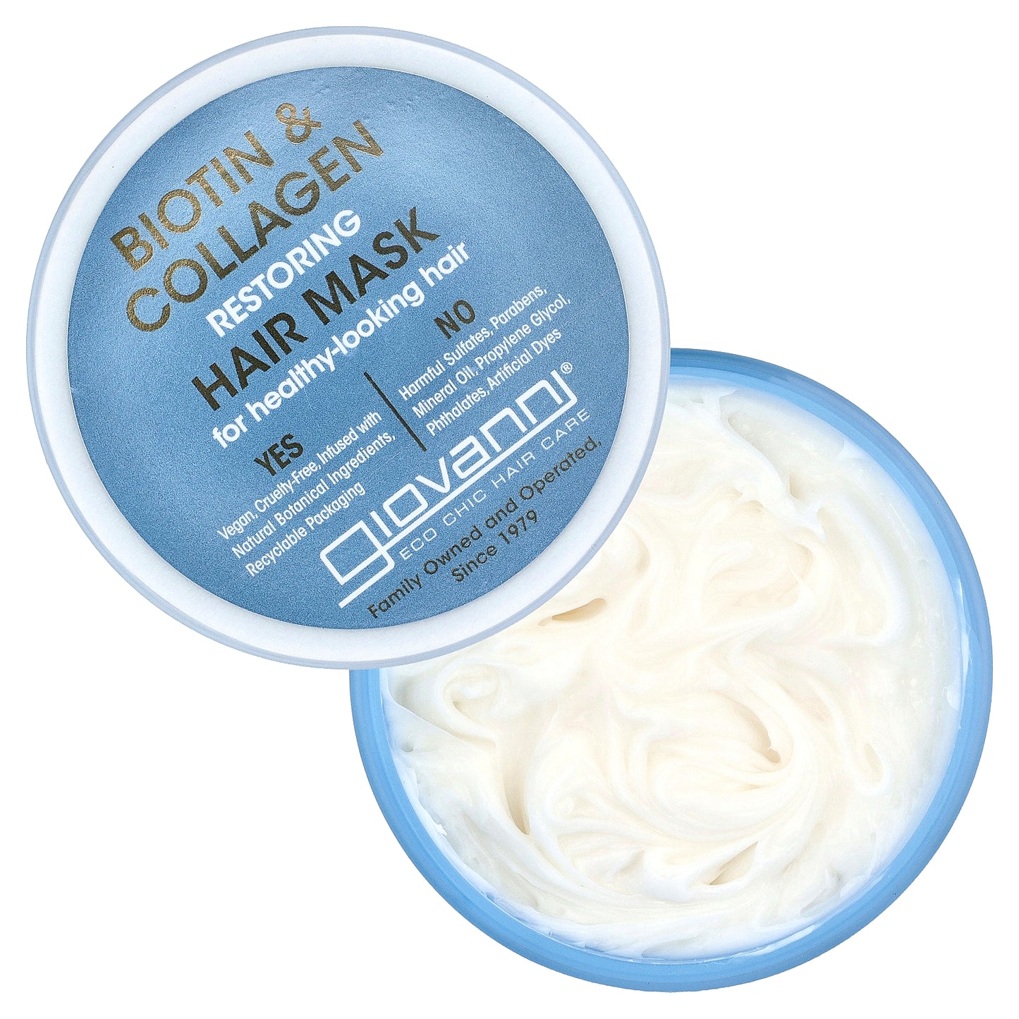 Giovanni, Biotin & Collagen Restoring Hair Mask, 10 fl oz (295 ml)