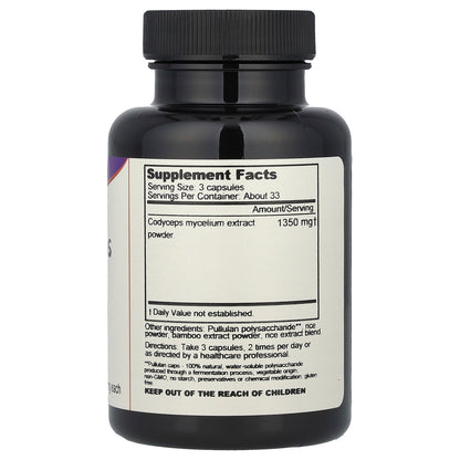 Dragon Herbs, Cordyceps, 450 mg, 100 Vegetarian Capsules