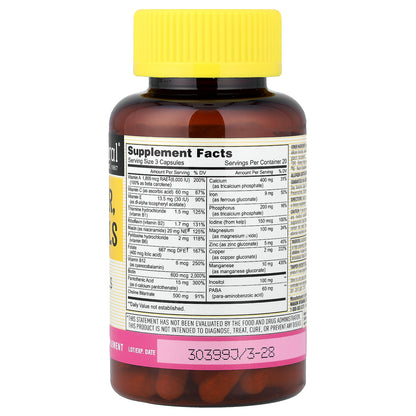 Mason Natural, Body, Hair, Skin & Nails, 60 Capsules