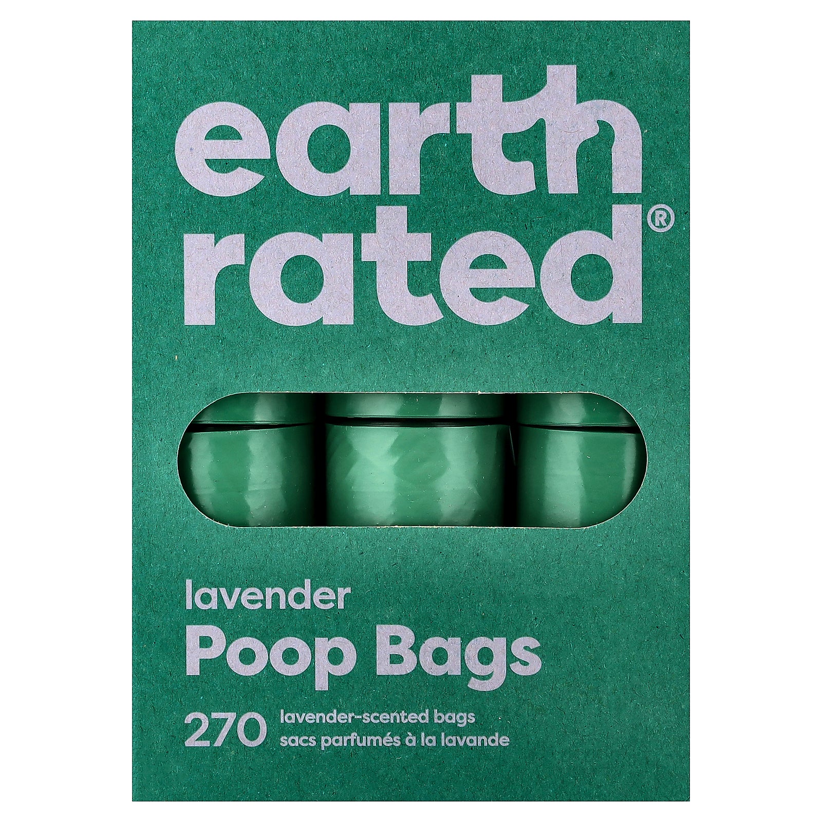 Earth Rated, Dog Poop Bags, Lavender, 270 Bags