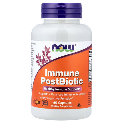 NOW Foods, Immune PostBiotic, 60 Capsules