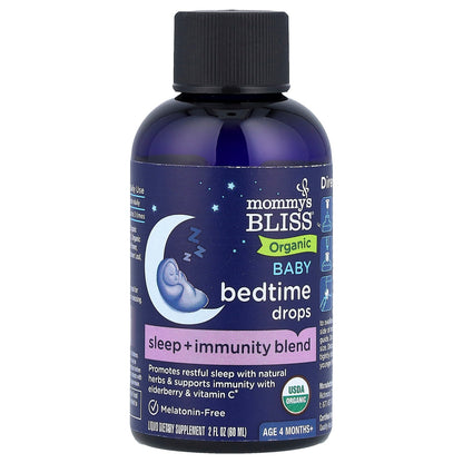 Mommy's Bliss, Organic Baby Bedtime Drops, Age 4 Months+, 2 oz (60 ml)