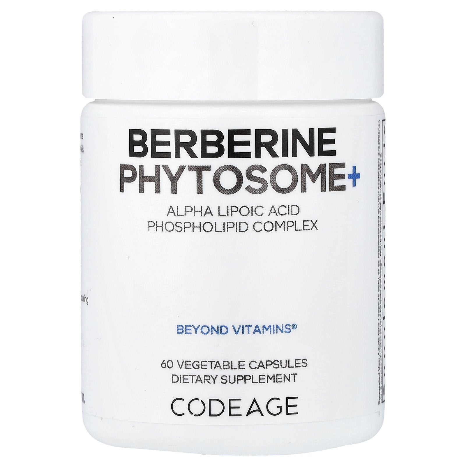 Codeage, Berberine Phytosome+, 60 Vegetable Capsules