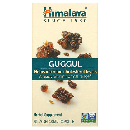 Himalaya, Guggul, 60 Vegetarian Capsules