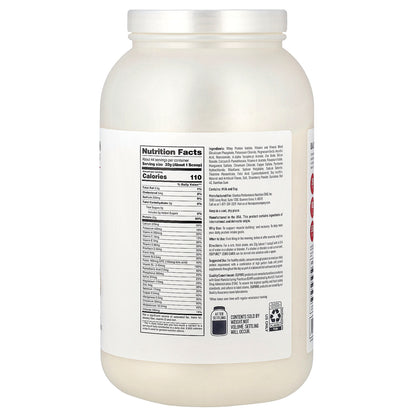 Isopure, Zero Carb Protein Powder, Strawberries & Cream, 3.1 lb (1.4 kg)