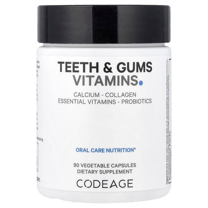 Codeage, Teeth & Gums Vitamins, 90 Vegetable Capsules