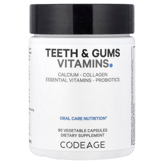 Codeage, Teeth & Gums Vitamins, 90 Vegetable Capsules