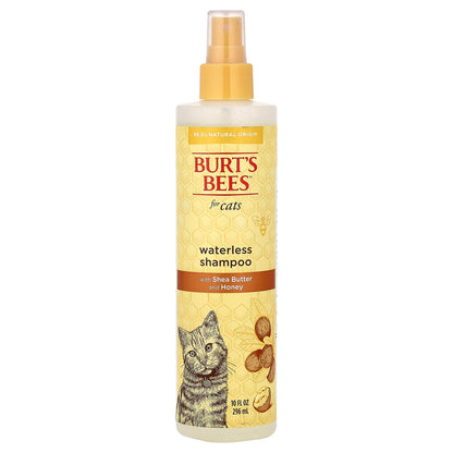 Burt's Bees, Waterless Shampoo with Shea Butter and Honey, For Cats, 10 fl oz (296 ml)