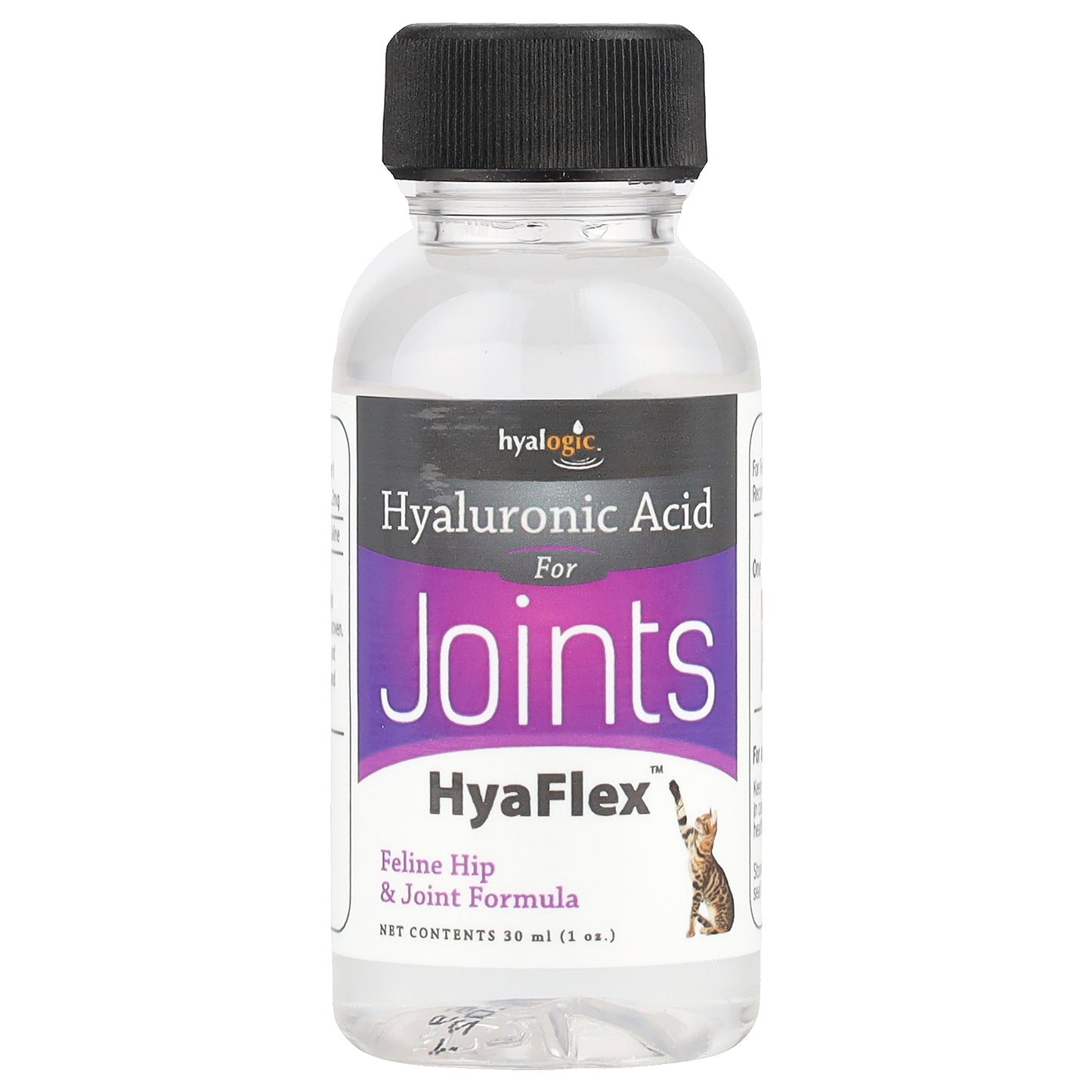 Hyalogic, HyaFlex™, Hyaluronic Acid For Joints, For Cats, 1 oz (30 ml)