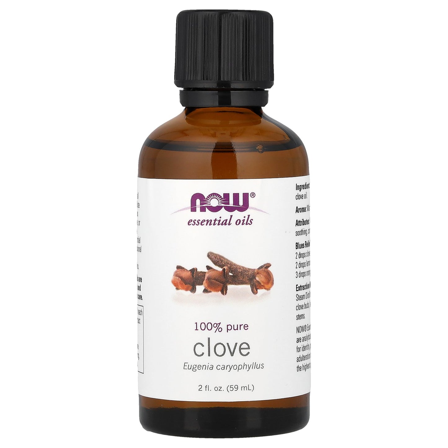 NOW Foods, Essential Oils, Clove, 2 fl oz (59 ml)