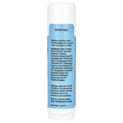 Sierra Bees, Anti-Bug Balm Stick, Cedarwood, Geranium & Rosemary Oil, 0.6 oz (17 g)