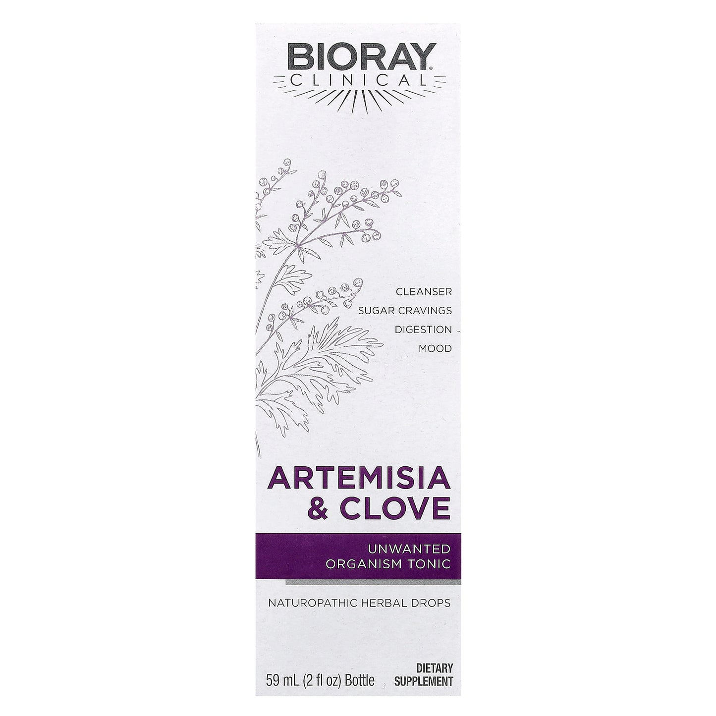 Bioray, Artemisia & Clove, 2 fl oz (59 ml)