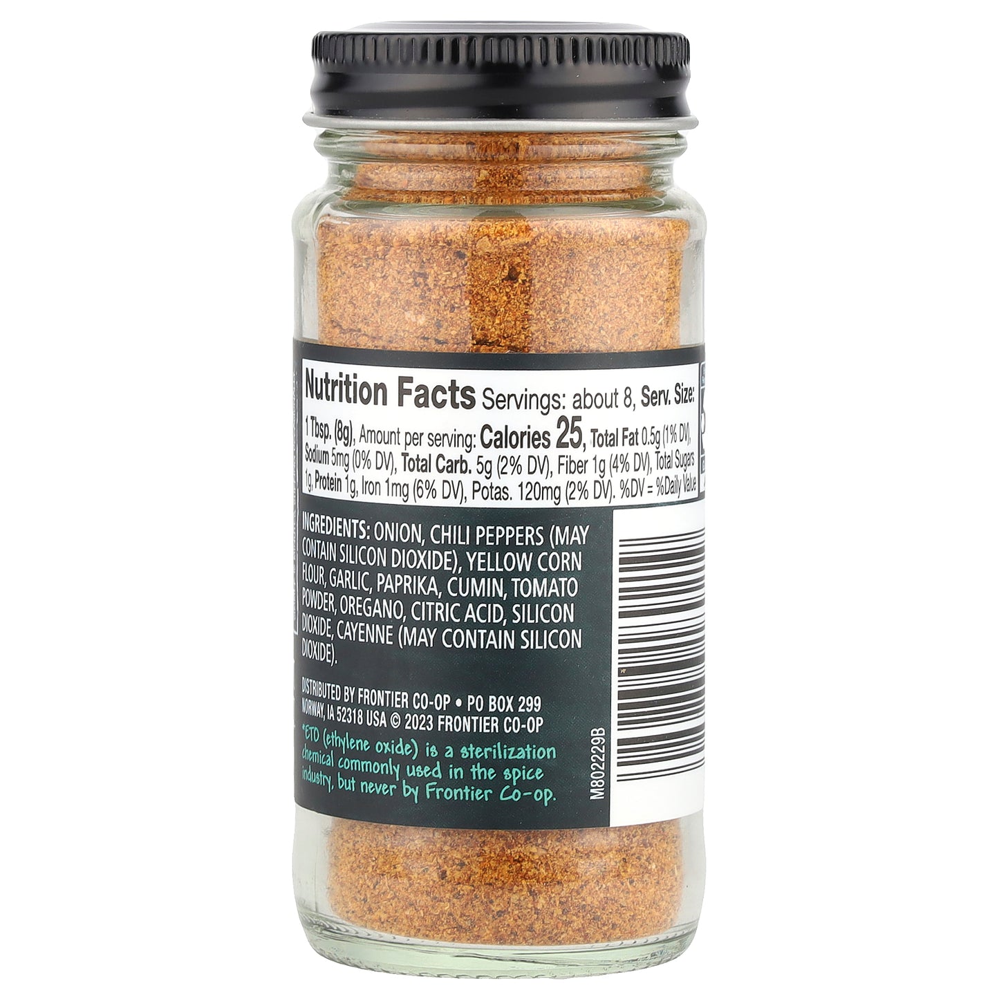 Frontier Co-op, Taco Seasoning, 2.33 oz (66 g)