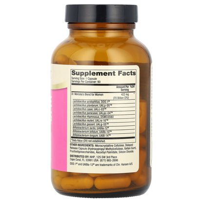 Dr. Mercola, Complete Probiotics for Women, 70 Billion CFU, 90 Capsules