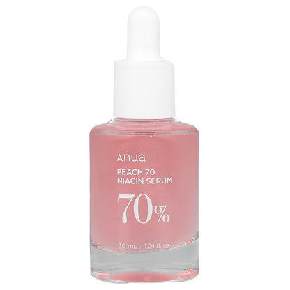 Anua, Peach 70 Niacin Serum, 1.01 fl oz (30 ml)