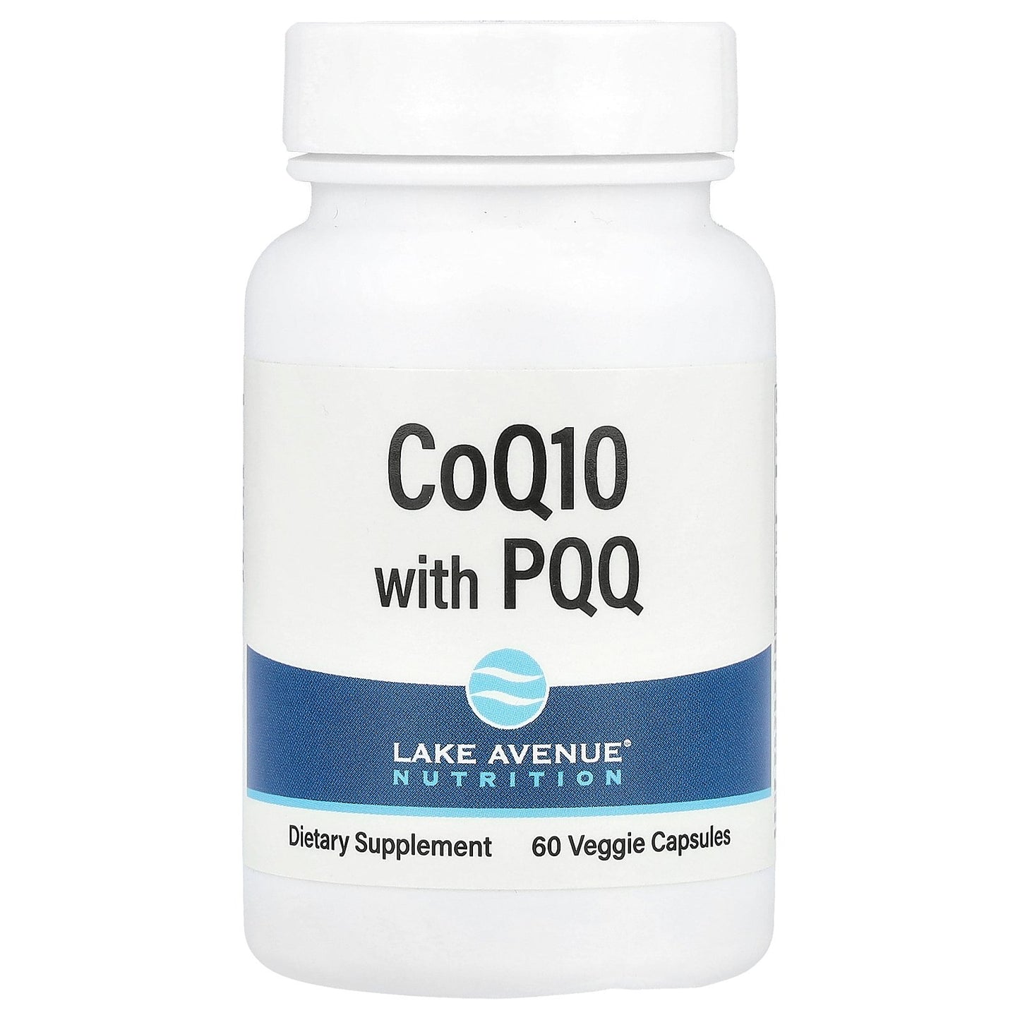 Lake Avenue Nutrition, CoQ10 with PQQ, 100 mg, 60 Veggie Capsules