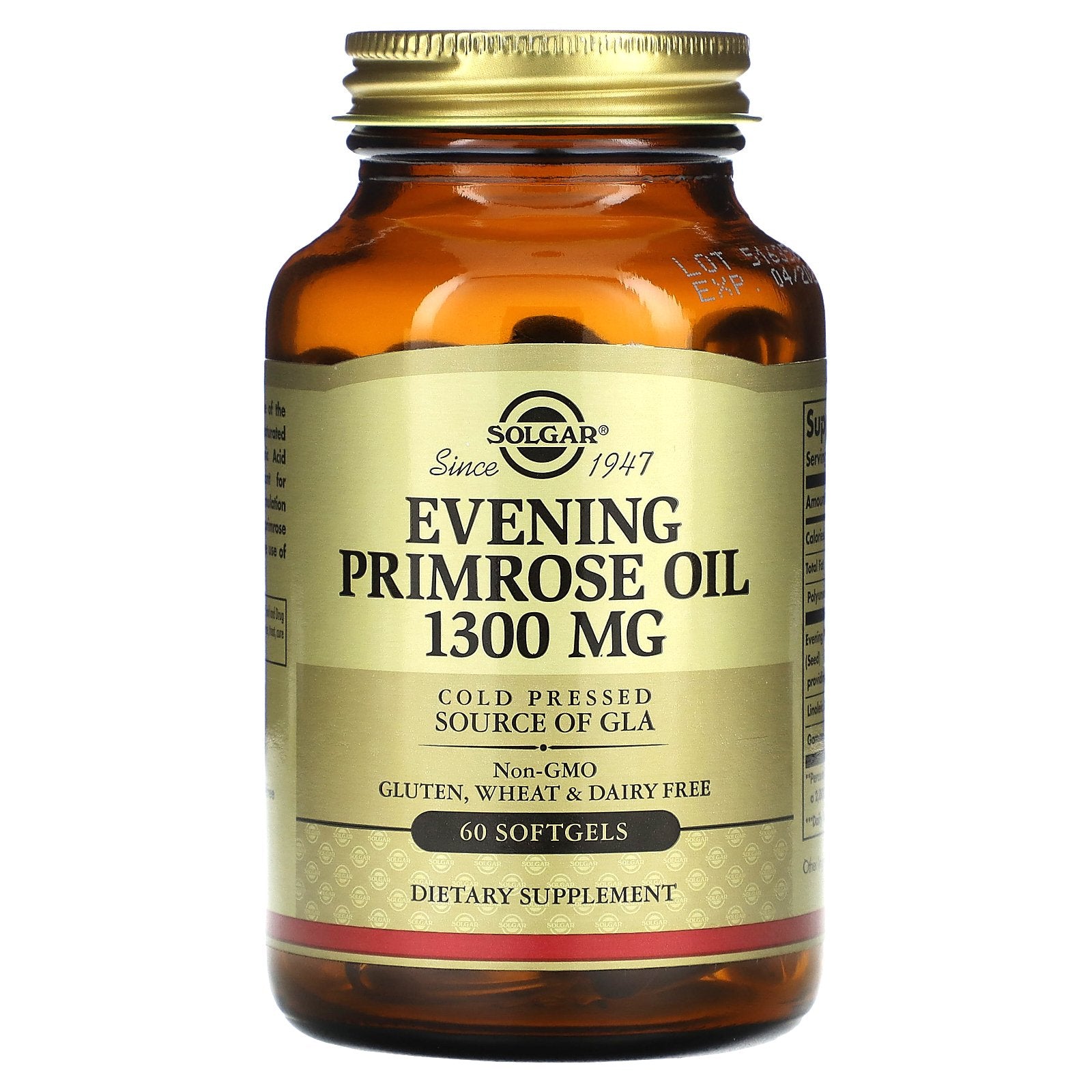 Solgar, Evening Primrose Oil, 1,300 mg,  60 Softgels