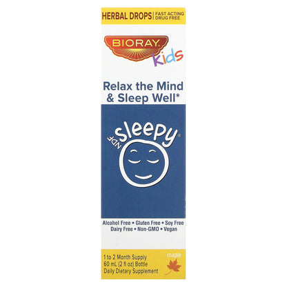 Bioray, Kids, NDF Sleepy, Maple, 2 fl oz (60 ml)