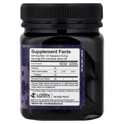 ManukaGuard, Throat Soother, Manuka Honey, MGO 200, 8.8 oz (250 g)