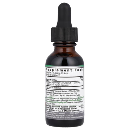 Nature's Answer, Black Walnut Hull, Fluid Extract, Alcohol-Free, 2,000 mg, 1 fl oz (30 mL)