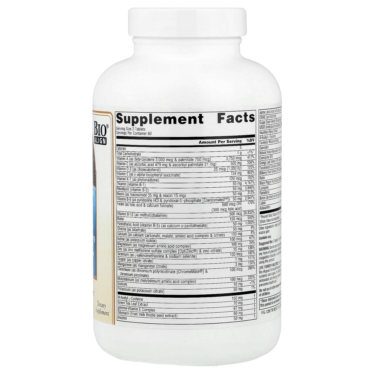 Source Naturals, Life Force Multiple®, No Iron, 120 Tablets