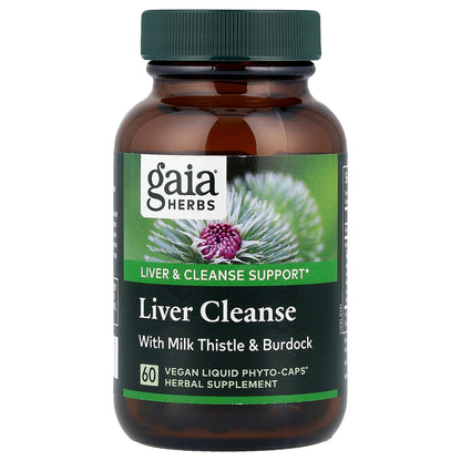 Gaia Herbs, Liver Cleanse, 60 Liquid Phyto-Caps
