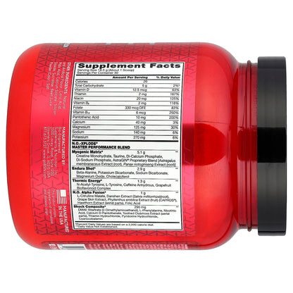 BSN, N.O.-Xplode®, Legendary Pre-Workout, Watermelon, 1.22 lb (555 g)