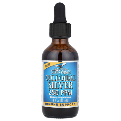Natural Path Silver Wings, Colloidal Silver, 250 ppm, 2 fl oz (60 ml)