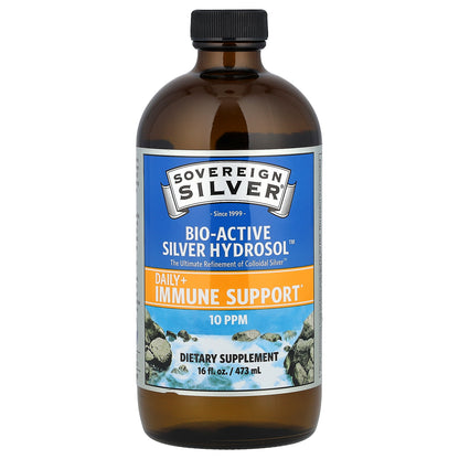 Sovereign Silver, Bio-Active Silver Hydrosol™, 10 PPM, 16 fl oz (473 ml)