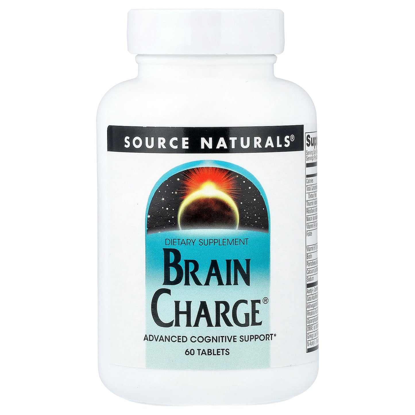 Source Naturals, Brain Charge®, 60 Tablets