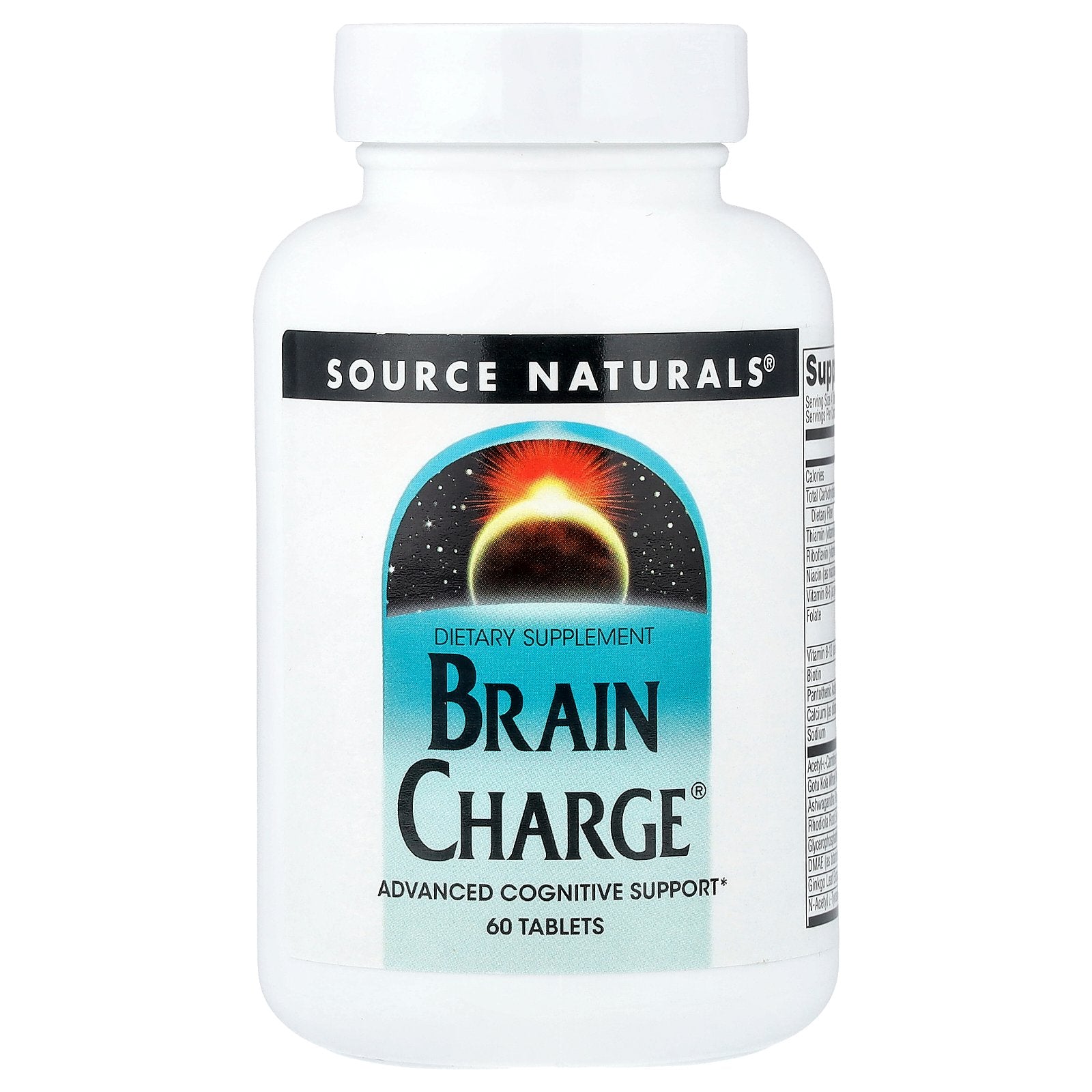 Source Naturals, Brain Charge®, 60 Tablets