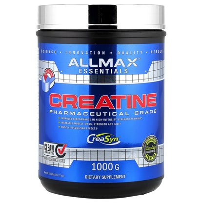 ALLMAX, Creatine, Pharmaceutical Grade, Unflavored, 2.2 lbs (1,000 g)