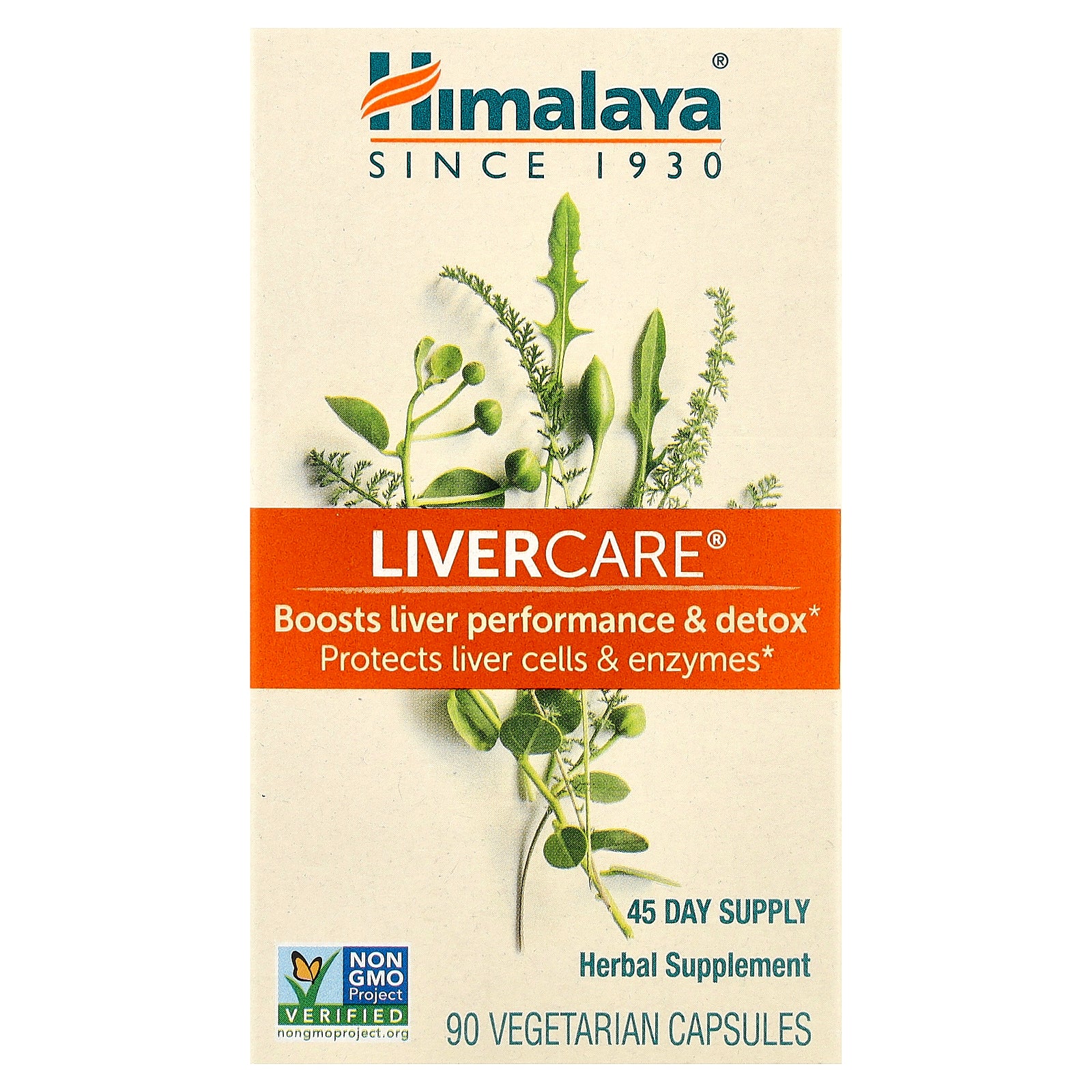 Himalaya, LiverCare®, 90 Vegetarian Capsules