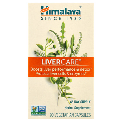 Himalaya, LiverCare®, 90 Vegetarian Capsules